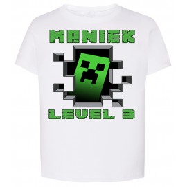Koszulka Urodzinowa Minecraft