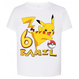 Koszulka Urodzinowa Pokemon