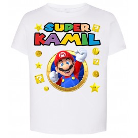 Koszulka Urodzinowa Super Mario