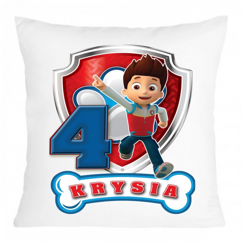 Poduszka dekoracyjna urodzinowa Psi Patrol RYDEL