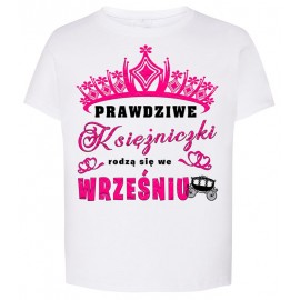 Prawdziwe Księżniczki Koszulka Dziecięca