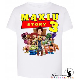 TOY STORY Koszulka Urodzinowa  Dziecięca