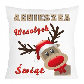 Poduszki Świąteczne Z Imieniem Na Prezent